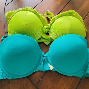 Bra set. Aerie. 34B. One is Halter neck. Not used.